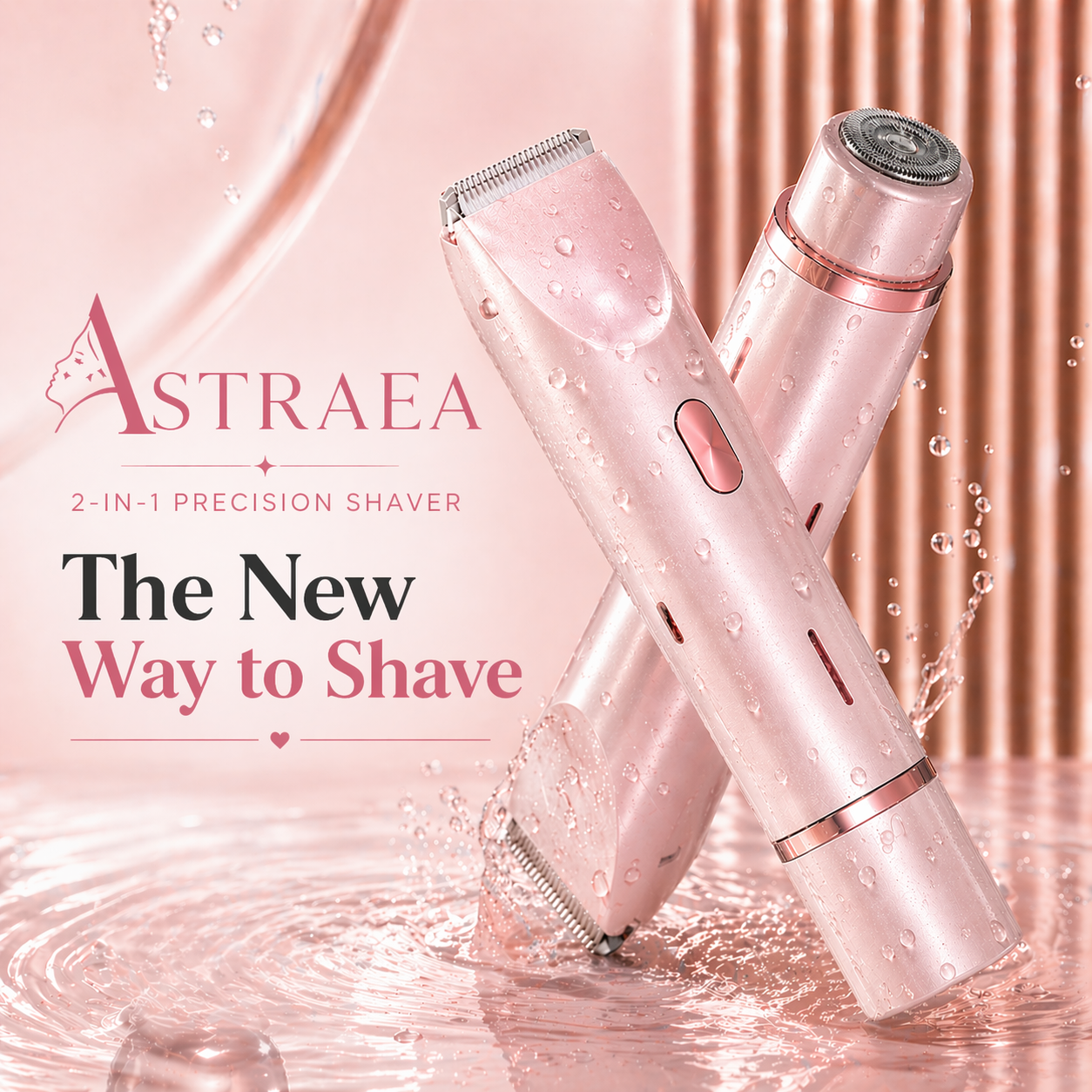 Astraea 2-In-1 Precision Shaver